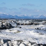 Landschaft bei Rausu, Insel Hokkaido/Japan,  Ochotsikisches Meer