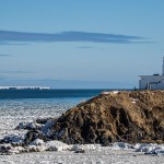 In der Buct von Notsuke, Hokkaido, Japan