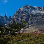 Gebirgsmassiv bei El Chalten