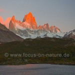 Monte Fitz Roy-Blick vom Lago Capri
