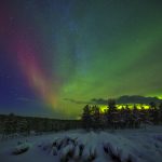 Finnland, Nordlicht, Finnmark, Lappland