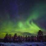 Finnland, Nordlicht, Finnmark, Lappland