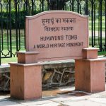 Humayun Mausoleum in Delhi Indien