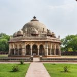 Grabbau Humayun Mausoleum in Delhi
