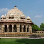 Grabbau Humayun Mausoleum in Delhi