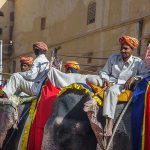 Mahuts am Amber-Fort