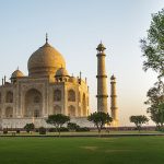 Taj Mahal Seitenansicht