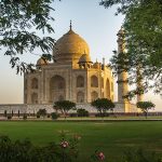 Taj Mahal Gartenansicht