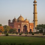 Moschee im Westen von Taj Mahal