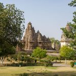 Tempel von Khajuraho in Radjasthan