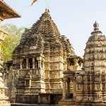 Tempel von Khajuraho in Radjasthan