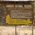 Parkeingang Samburu Nationalpark