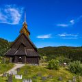 Eidsborg Stabkirche beiDalen im Telemark