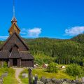 Eidsborg Stabkirche bei Dalen im Telemark