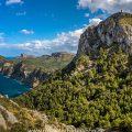 Aussichtspunkt, Mirador de colomer, Mallorca, Spanien
