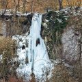 Uracher Wasserfall (Panorama aus 9 Einzelbildern)