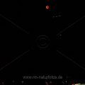 Mondfinsternis 27.07.2018, Blutmond, Raumstation ISS und Mars (keine Montage)