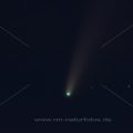 Nachtaufnahme vom Breitenstein mit Komet Neowise