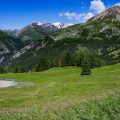 Großglockner Hochalpenstraße, Landschaft mit Großglockner