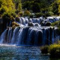 Wasserfall im Nationalpark Krka bei Sibenik