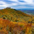 Burg Hohenneuffen im Herbst, Schwäbische Alb