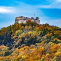 Burg Hohenneuffen im Herbst, Schwäbische Alb