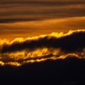 Wolkenstimmung bei Sonnenuntergang