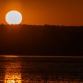 Sonnenaufgang am Federsee, Bad Buchau