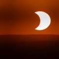 Sonnenfinsternis, Aufnahme vom Breitenstein
